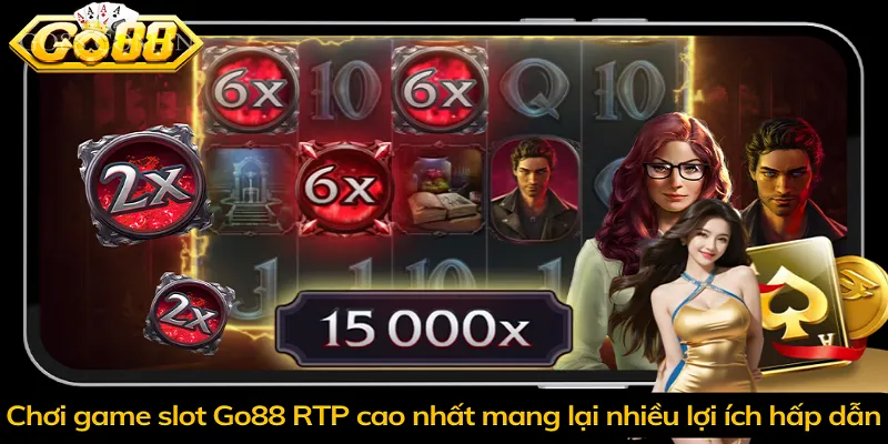 Chơi game slot Go88 RTP cao nhất mang lại nhiều lợi ích hấp dẫn