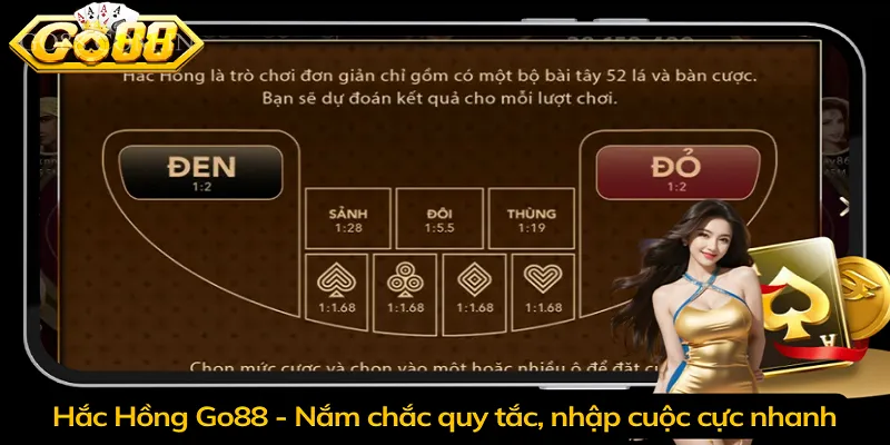 Hắc Hồng Go88 - Nắm chắc quy tắc, nhập cuộc cực nhanh