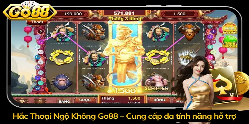 Hắc Thoại Ngộ Không Go88 – Cung cấp đa tính năng hỗ trợ