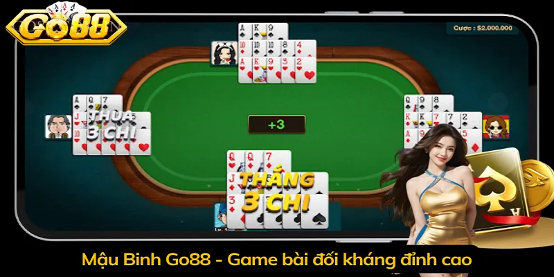 Mậu Binh Go88 - Game bài đối kháng đỉnh cao